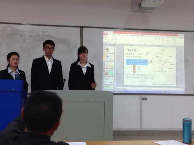 我校两支参赛队冲入2014年全国大学生数学建模竞赛国家奖答辩